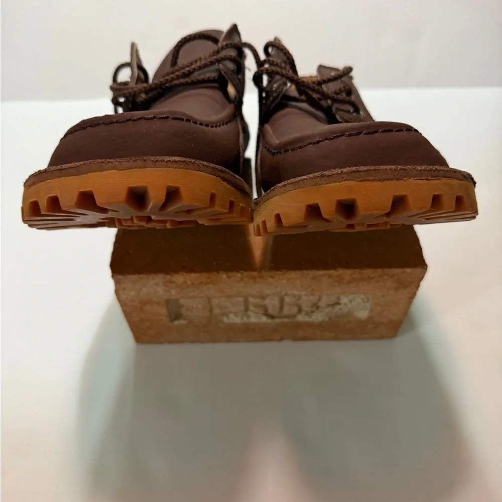 Classic Brown Leather Oxfords by AoT